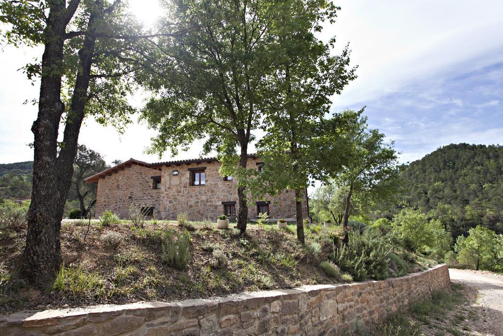 Masia Ca L'Anima Hotel La Baronia de Rialb Room photo
