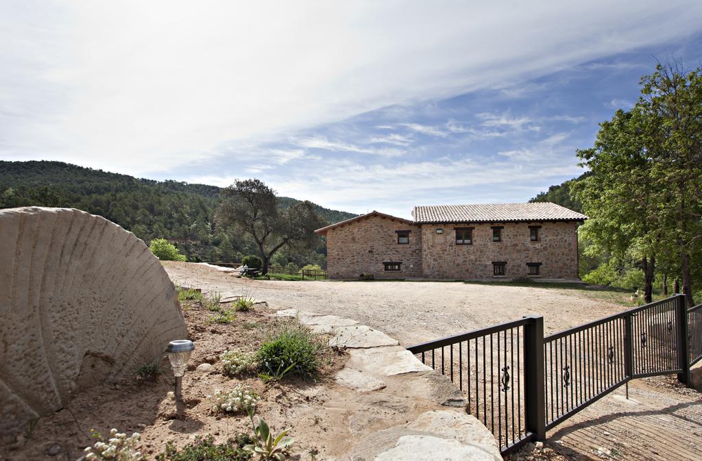 Masia Ca L'Anima Hotel La Baronia de Rialb Room photo